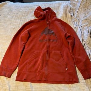 Burton burnt orange sweatshirt